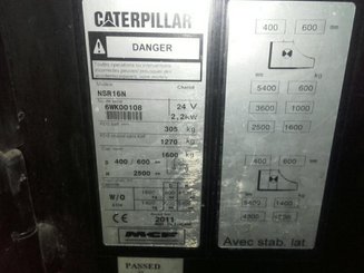 Hochhubwagen Fahrerstand Caterpillar NSR16N