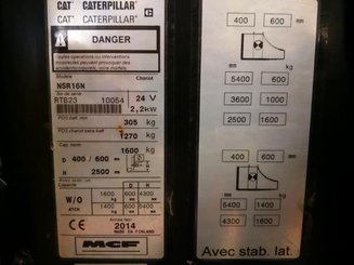 Hochhubwagen Fahrerstand Caterpillar NSR16N - 9