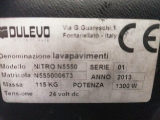 Scheuersaugmaschine Dulevo H555