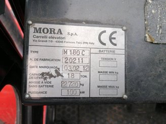 4-Rad Gabelstapler Mora M180C