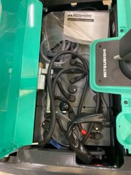 Niederhubwagen Fahrerstand Mitsubishi PBF20N3R Fourches 2400mm