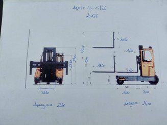 Mehrwege-Seitenstapler AMLIFT 40-15/55 - 19