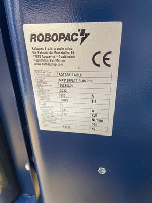 Maschinenstretchfolie Robopac MASTERPLAT PLUS PGS Pré-étirage fixe - 1