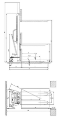 Handgabelhubwagen Pramac GS BASIC 2.2T - 22S4 CBV 1150X525  - 2