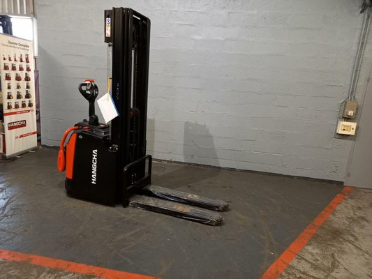 Gabelhochhubwagen mit klappbarer Plattform Hangcha CDD20 AZ3S - 1