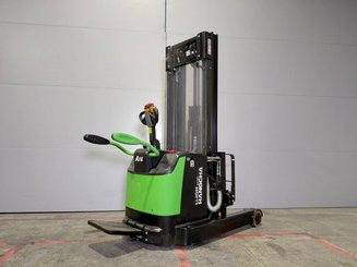 Gabelhochhubwagen mit klappbarer Plattform Hangcha CQDB16-AC2S-I - 1