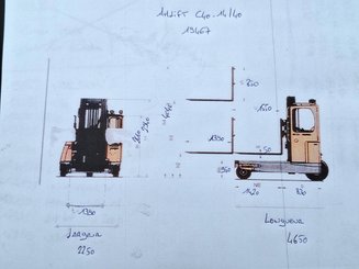 Seitenstapler AMLIFT C40-14/40 - 16