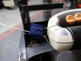 Gabelhochhubwagen mit klappbarer Plattform Crown DT3040
