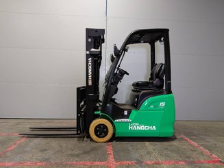 3-Rad Gabelstapler Hangcha XC3-15i (CPDS15-XCY2G-SI)