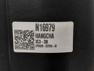 3-Rad Gabelstapler Hangcha XC3-20i (CPDS20-XCY2G-SI)