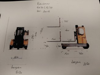 Seitenstapler Baumann GX70/14/40
