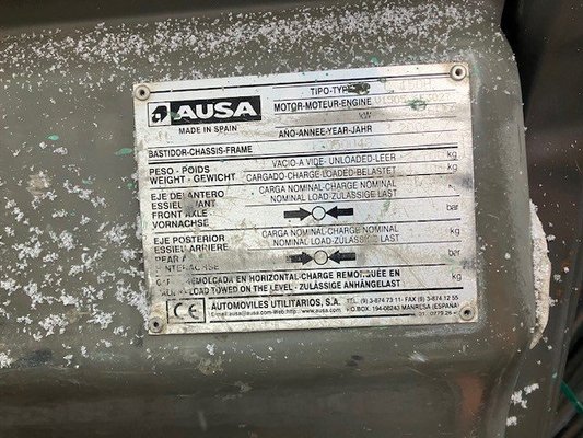 Geländestapler Ausa C150H - 1