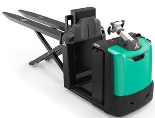 Kommissionierer Mitsubishi OPB20N2X fourches levée ergonomique 2400mm