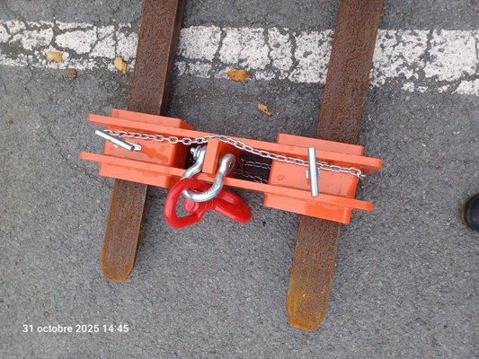 Zubehör - Crochet porte charge enfourchable