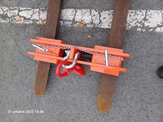 Zubehör Total Source Crochet porte charge enfourchable - 1