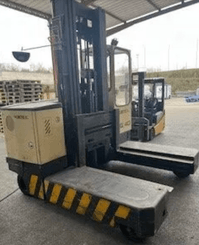 Mehrwege-Seitenstapler Hubtex MQ40 - 1