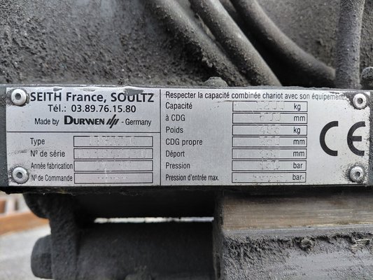 Dreifach-Palettenklammern FQS 1-2 - DPK22C