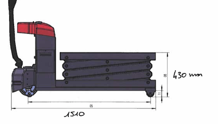 Hubtisch Hangcha 1510XB - 8