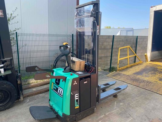 Gabelhochhubwagen mit klappbarer Plattform Mitsubishi SBV12P - 1