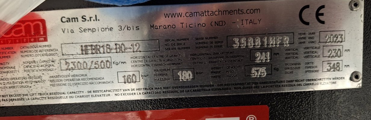 Gabelklammern - HFBR18-BO-12