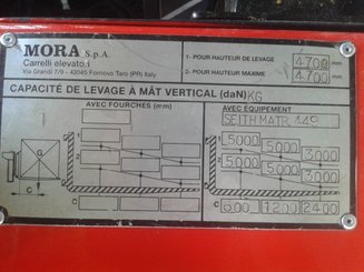 4-Rad Gabelstapler Mora EP105RK