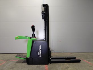 Gabelhochhubwagen mit klappbarer Plattform Hangcha CDD16-XT1S-SI