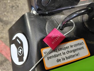 Hochhubwagen mit Deichsel Hangcha CDD15-A2MC2-ISZ - 8