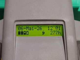 Gabelhochhubwagen mit klappbarer Plattform Mitsubishi SBV12P