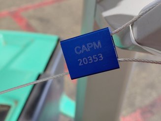 Niederhubwagen mit Deichsel Mitsubishi PBP16N2 - ACCOMPAGNANT