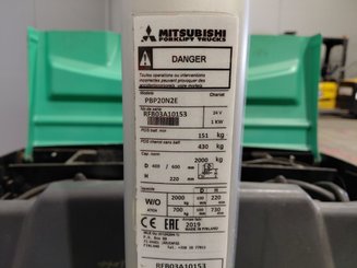 Niederhubwagen mit Deichsel Mitsubishi PBP20N2E - 10