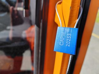 Seitenstapler Hubtex DQ30-G