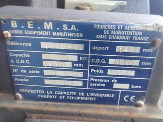 Zubehör Barou Fourches à gaz SEM3 - 8