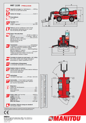 Drehbare Teleskoplader Manitou MRT2150 PRIVILEGE - 4