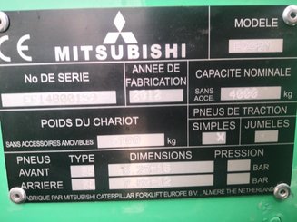 4-Rad Gabelstapler Mitsubishi FD40N - 12
