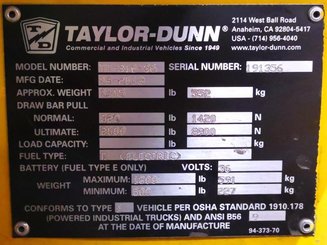 Schlepper Taylor Dunn TT-316-36 