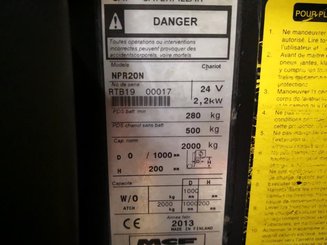 Niederhub-Kommissionierer Caterpillar NPR20N
