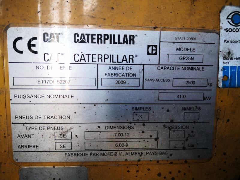 4-Rad Gabelstapler Caterpillar GP25N - 1