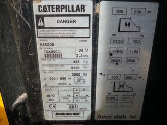 Hochhubwagen Fahrerstand Caterpillar NSR20N