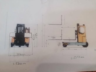 Mehrwege-Seitenstapler Combilift ESA30 - 8