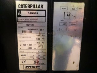 Hochhubwagen Fahrerstand Caterpillar NSR12N