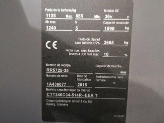 Schubmaststapler Crown RR5725-35 - 13