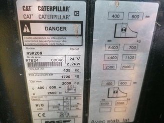 Hochhubwagen Fahrerstand Caterpillar NSR20N - 10