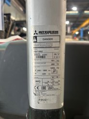 Niederhubwagen mit Deichsel Mitsubishi PBP16N2 - ACCOMPAGNANT - 1