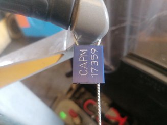 Hochhubwagen mit Deichsel Caterpillar NSP12N