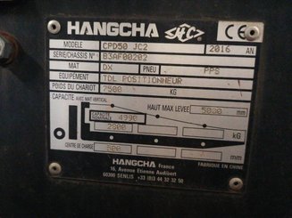 4-Rad Gabelstapler Hangcha J4W50 - 4