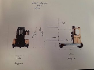 Mehrwege-Seitenstapler AMLIFT AGILIFT 3000E - 25