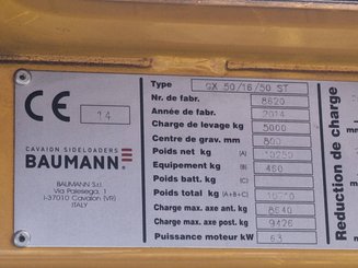 Seitenstapler Baumann GX50/16/50 ST