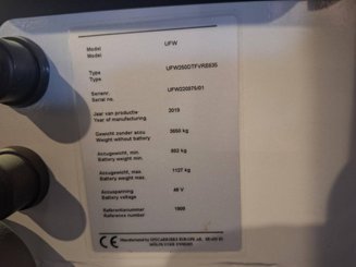 Mehrwege-Schubmaststapler UniCarriers 250DTFVRE635UFW