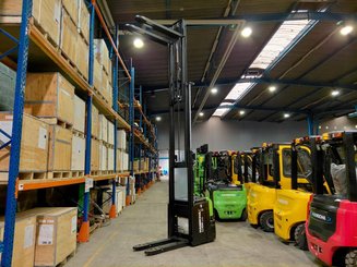 Hochhubwagen mit Deichsel Hochhubwagen mit Deichsel Hangcha CDD12-XT1-SiL