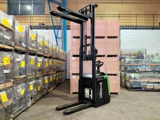 Gabelhochhubwagen mit klappbarer Plattform Gabelhochhubwagen mit klappbarer Plattform Hangcha CDD16-XT1S-SiL